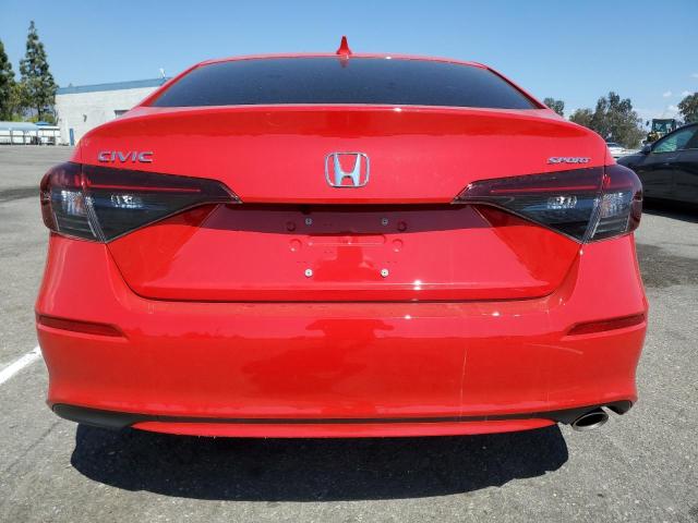 2HGFE2F58SH586750 - 2025 HONDA CIVIC SPORT 红色 照片 6