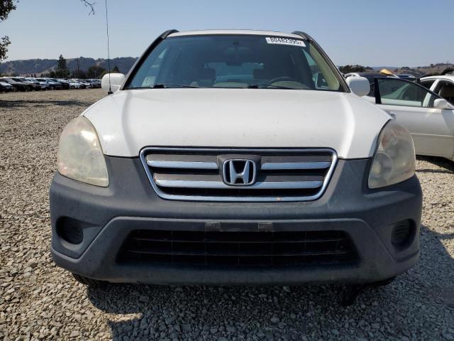JHLRD68836C023629 - 2006 HONDA CR-V EX WHITE photo 5