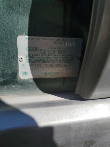 JF1SG67686H741952 - 2006 SUBARU FORESTER 2.5X LL BEAN TEAL photo 13