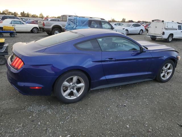 1FA6P8AM5G5267322 - 2016 FORD MUSTANG BLUE photo 3