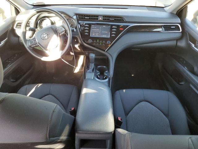 4T1B11HK8JU575809 - 2018 TOYOTA CAMRY L BLUE photo 8