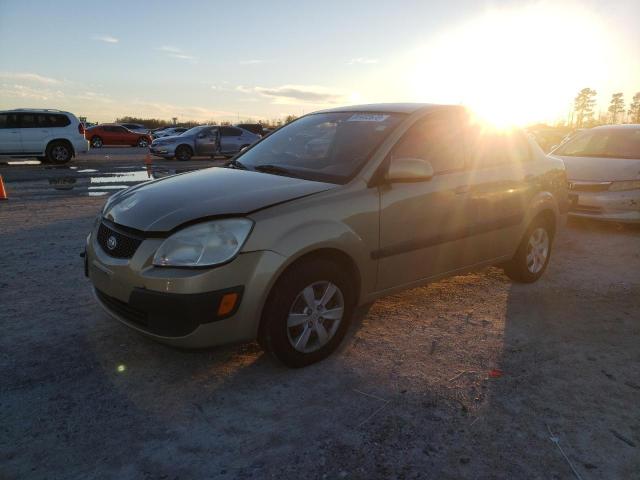 KNADE223596474295 - 2009 KIA RIO BASE GOLD photo 1