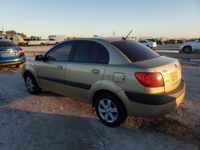 KNADE223596474295 - 2009 KIA RIO BASE GOLD photo 2