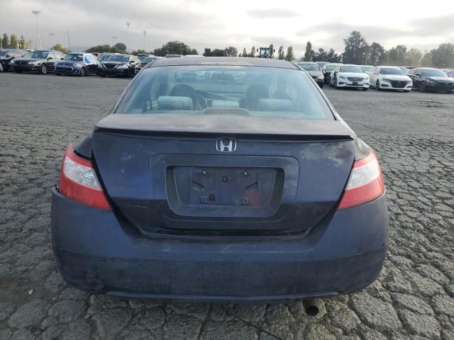 2HGFG12828H557127 - 2008 HONDA CIVIC EX BLUE photo 6