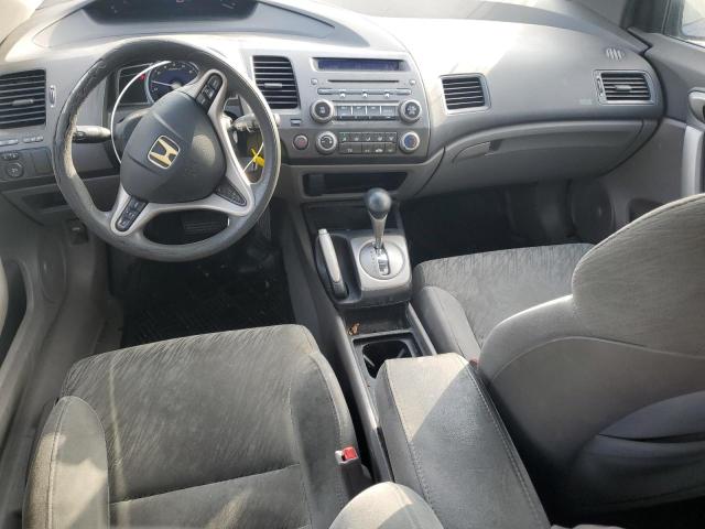 2HGFG12828H557127 - 2008 HONDA CIVIC EX BLUE photo 8