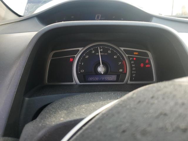 2HGFG12828H557127 - 2008 HONDA CIVIC EX BLUE photo 9