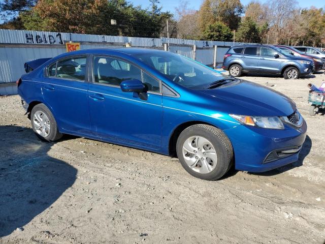 2HGFB2F51FH556004 - 2015 HONDA CIVIC LX BLUE photo 4