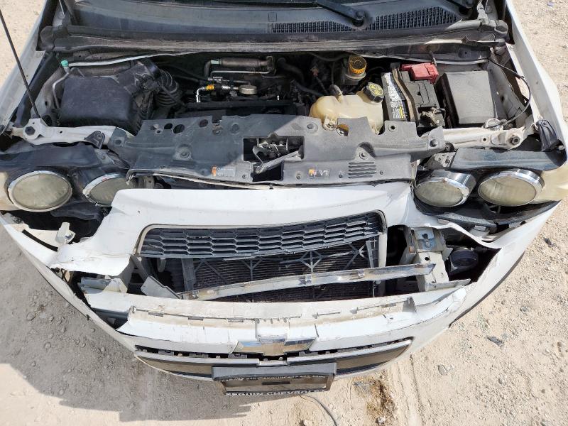 1G1JC5SH7E4192120 - 2014 CHEVROLET SONIC LT თეთრი ფოტო 11