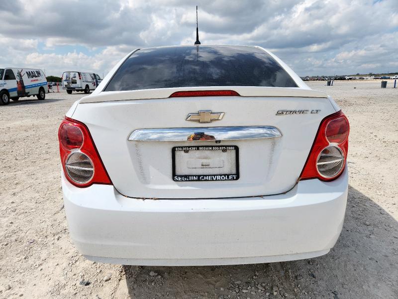 1G1JC5SH7E4192120 - 2014 CHEVROLET SONIC LT თეთრი ფოტო 6