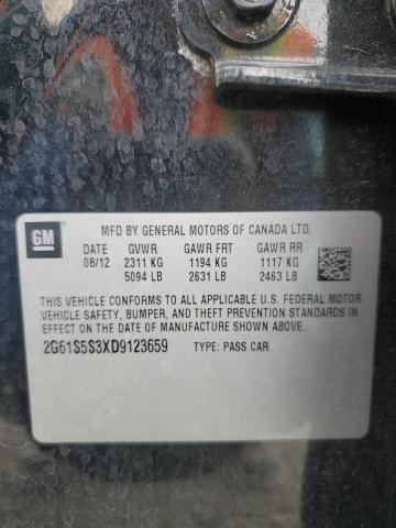 2G61S5S3XD9123659 - 2013 CADILLAC XTS PREMIUM COLLECTION CHARCOAL photo 13