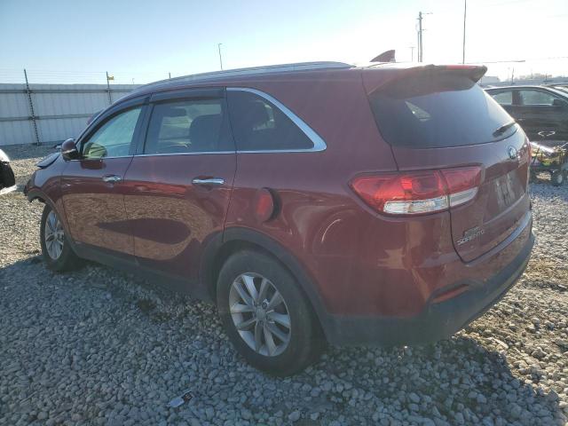 5XYPGDA31HG229111 - 2017 KIA SORENTO LX MAROON photo 2