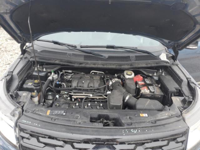 1FM5K8D80JGA75381 - 2018 FORD EXPLORER XLT ლურჯი ფოტო 12