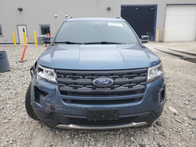 1FM5K8D80JGA75381 - 2018 FORD EXPLORER XLT ლურჯი ფოტო 5