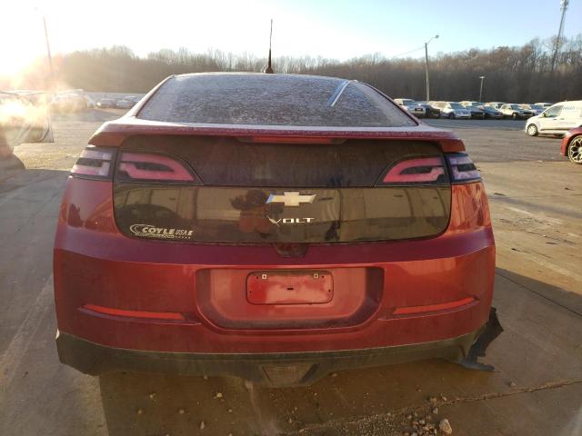 1G1RA6E43CU110260 - 2012 CHEVROLET VOLT BURGUNDY photo 6