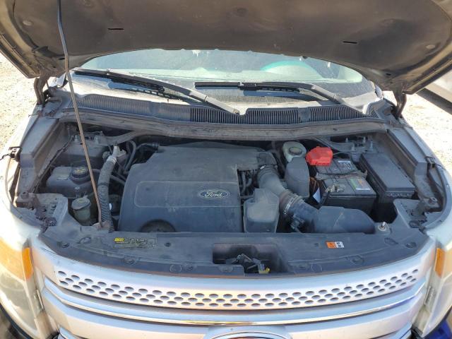 1FMHK7D87CGA36880 - 2012 FORD EXPLORER XLT BLACK photo 11