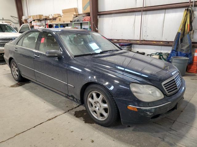 WDBNG70J4YA126482 - 2000 MERCEDES-BENZ S 430 BLUE photo 4