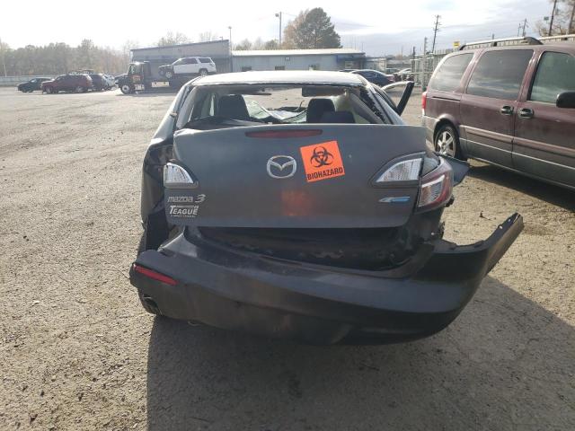 JM1BL1V75C1605285 - 2012 MAZDA 3 I GRAY photo 6