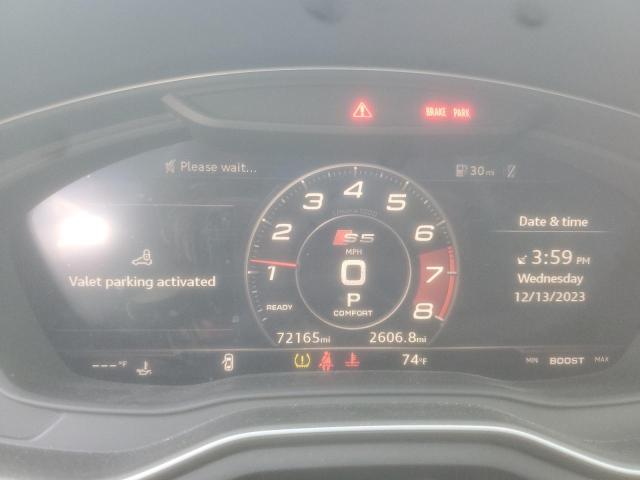 WAUP4AF56JA020516 - 2018 AUDI S5 PREMIUM PLUS შავი ფოტო 9