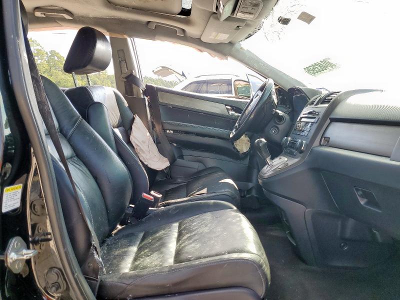 5J6RE3H79AL003484 - 2010 HONDA CR-V EXL BLACK photo 7
