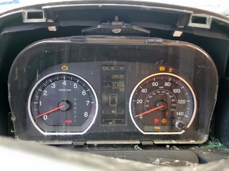 5J6RE3H79AL003484 - 2010 HONDA CR-V EXL BLACK photo 9