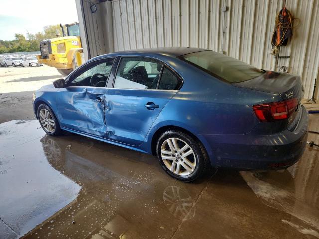 3VW2B7AJ7HM343655 - 2017 VOLKSWAGEN JETTA S BLUE photo 2