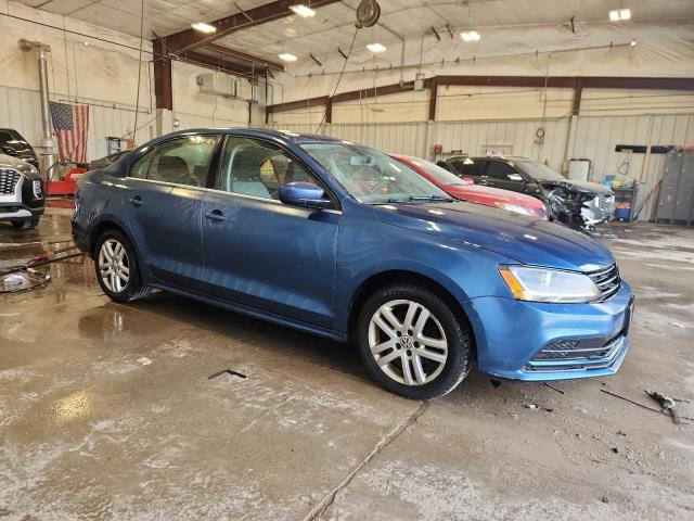3VW2B7AJ7HM343655 - 2017 VOLKSWAGEN JETTA S BLUE photo 4