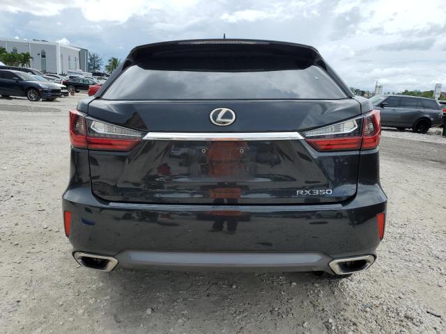 2T2ZZMCA8HC078922 - 2017 LEXUS RX 350 BASE BLACK photo 6