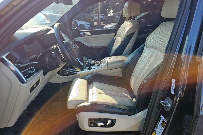 5UXCW2C55KLB43477 - 2019 BMW X7 XDRIVE40I GRAY photo 11