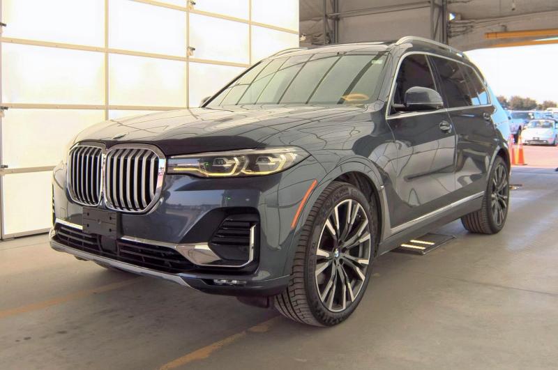 5UXCW2C55KLB43477 - 2019 BMW X7 XDRIVE40I GRAY photo 2