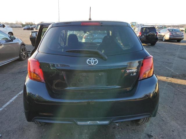 VNKJTUD37FA024779 - 2015 TOYOTA YARIS BLACK photo 6