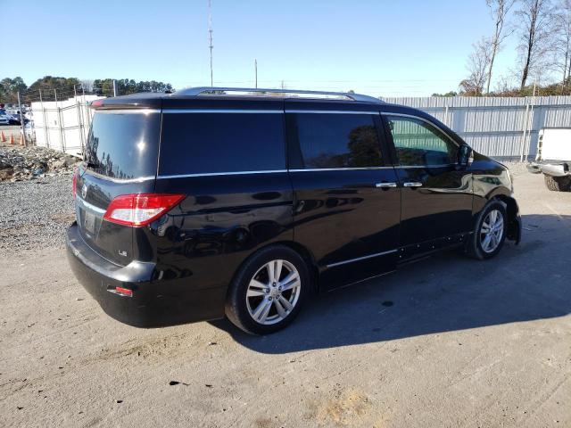 JN8AE2KPXC9035371 - 2012 NISSAN QUEST S BLACK photo 3