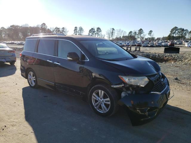 JN8AE2KPXC9035371 - 2012 NISSAN QUEST S BLACK photo 4