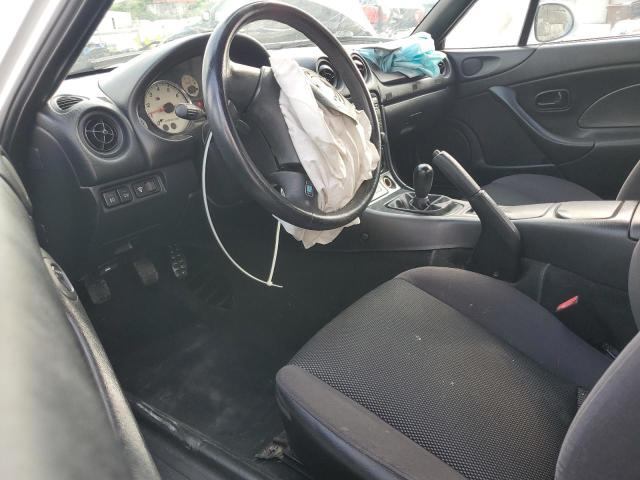 JM1NB353710203411 - 2001 MAZDA MX-5 MIATA BASE WHITE photo 8