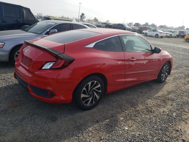 2HGFC4B07JH305418 - 2018 HONDA CIVIC LX RED photo 3