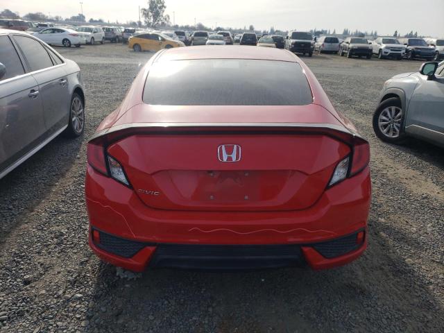 2HGFC4B07JH305418 - 2018 HONDA CIVIC LX RED photo 6