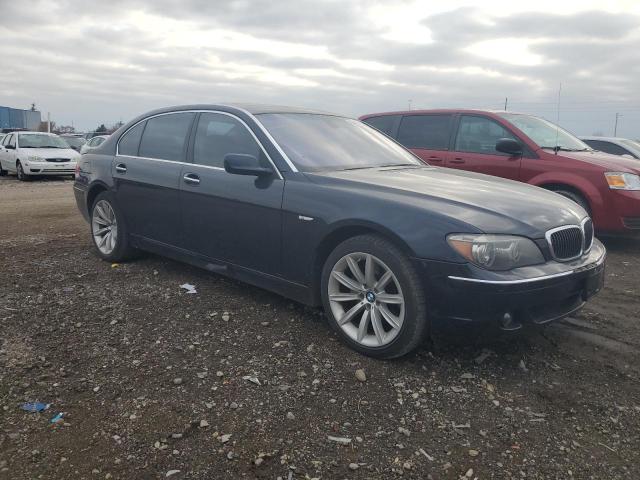 WBAHN83598DT87577 - 2008 BMW 750 LI BLUE photo 4