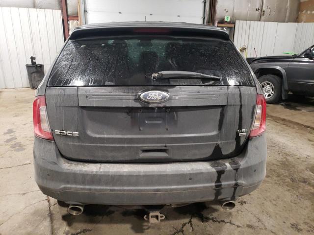 2FMDK4JC0DBA79620 - 2013 FORD EDGE SEL BLACK photo 6