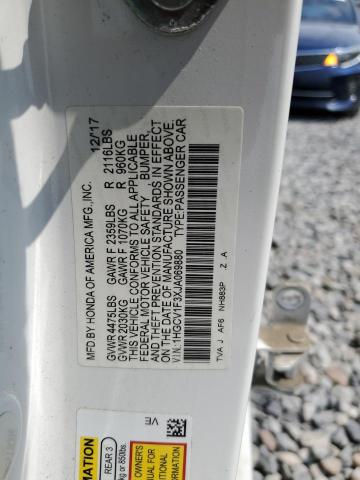 1HGCV1F3XJA069880 - 2018 HONDA ACCORD SPORT Ağ foto 12