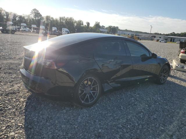 5YJ3E1EA7MF027936 - 2021 TESLA MODEL 3 BLACK photo 3