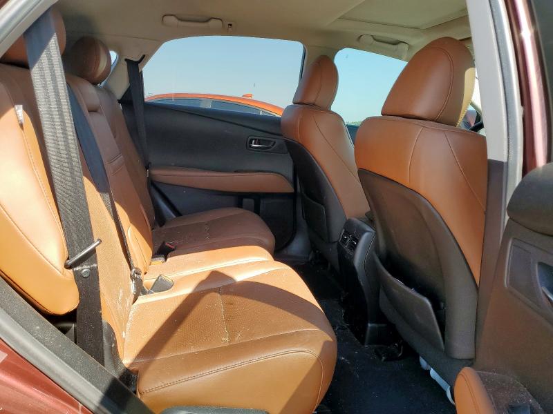 2T2BK1BA3FC296107 - 2015 LEXUS RX 350 BASE MAROON photo 10