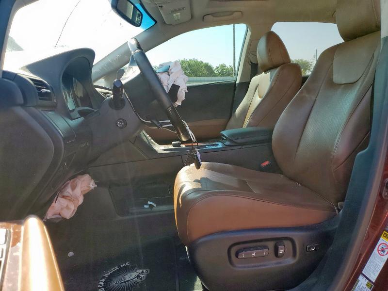 2T2BK1BA3FC296107 - 2015 LEXUS RX 350 BASE MAROON photo 7