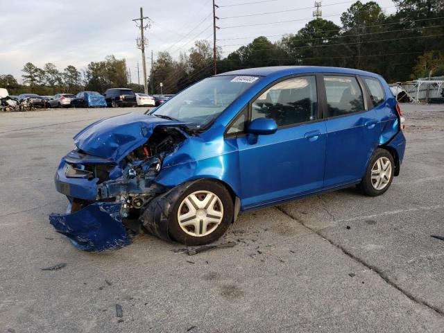 JHMGD37448S067597 - 2008 HONDA FIT BLUE photo 1