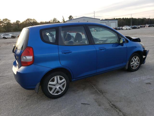 JHMGD37448S067597 - 2008 HONDA FIT BLUE photo 3