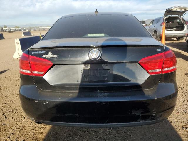 1VWBP7A38CC111112 - 2012 VOLKSWAGEN PASSAT SE BLACK photo 6