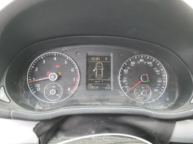 1VWBP7A38CC111112 - 2012 VOLKSWAGEN PASSAT SE BLACK photo 9