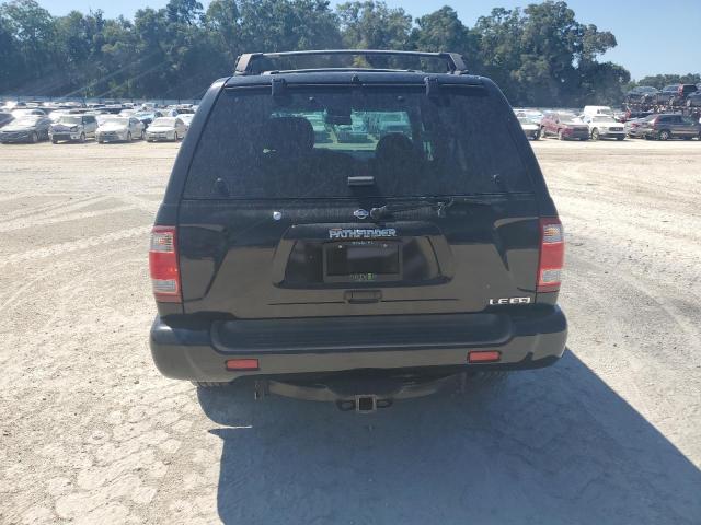 JN8DR09Y51W616490 - 2001 NISSAN PATHFINDER LE BLACK photo 6
