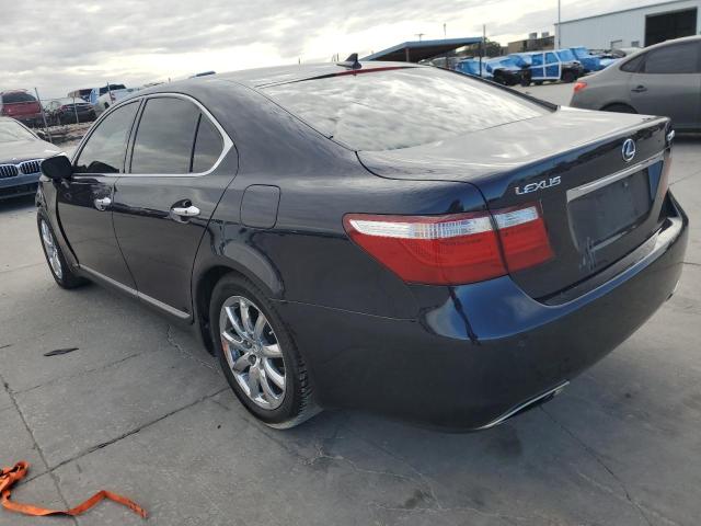 JTHBL46F375041334 - 2007 LEXUS LS 460 BLUE photo 2