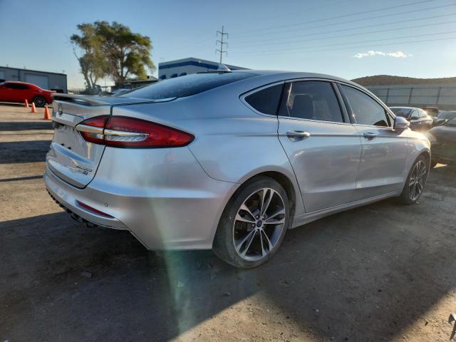 3FA6P0D96KR187011 - 2019 FORD FUSION TITANIUM ვერცხლისფერი ფოტო 3