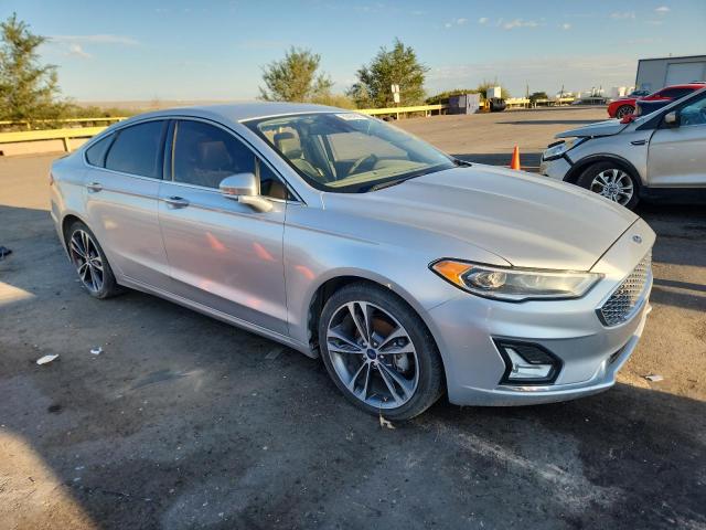 3FA6P0D96KR187011 - 2019 FORD FUSION TITANIUM ვერცხლისფერი ფოტო 4