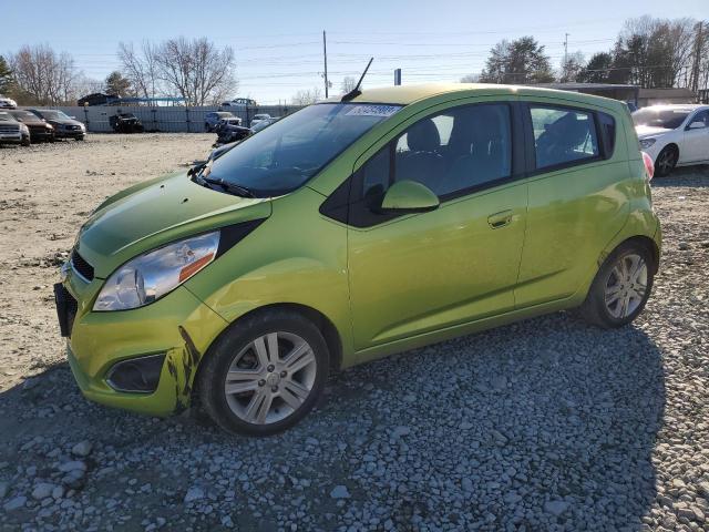 KL8CD6S90EC412627 - 2014 CHEVROLET SPARK 1LT GREEN photo 1